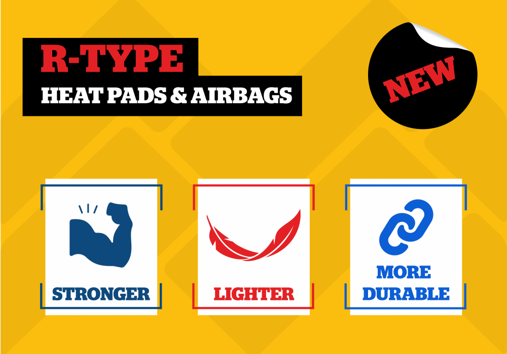 NEW GENERATION AIRBAGS AND HEAT PADS LIGHTEST…STRONGEST…EVER! Monaflex