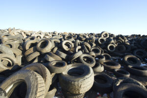 Tyre disposal is expensive and bad for the environment